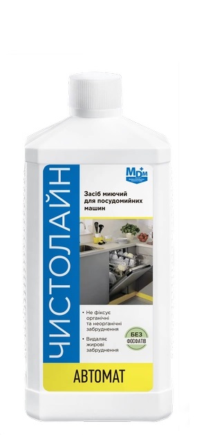 Засіб для миття посуду в посудомийній машині ЧИСТОЛАЙН Автомат 1000 мл